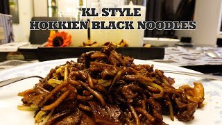 KL Hokkien Black Noodles  Dry Version [upl. by Ephram]