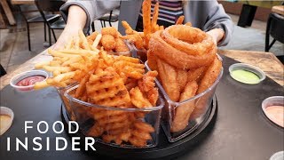 Burger Joint Serves A Fry Roulette With 72 Combinations [upl. by Rhine]