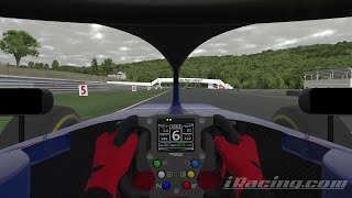 iRacing Lime Rock Park  Grand Prix FIA Formula 4 Dry Track Guide Hotlap  Telemetry [upl. by Rothwell]