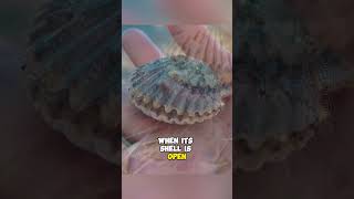 Scallops have 200 eyes within their shells  shortvideo scallops [upl. by Petulia]