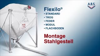 Montage eines ABSStahlgestells für viele Pelletsilos von ABS [upl. by Arul191]