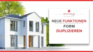 Neue Funktionen  Form duplizieren [upl. by Ahsertal]