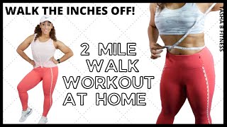 30 Minutes Walking For Weight Loss 2 MILES AT HOME [upl. by Ynatil415]