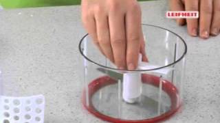 Leifheit Twist Cut Manaul Food Processor [upl. by Aianat921]