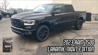 2023 Ram 1500 Laramie Night Edition [upl. by Nezam]