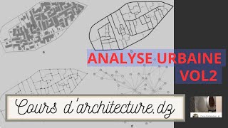 Lanalyse urbaine vol 2la morphologie urbaine التحليل الحضري مورفولوجيا الحضرية urban Analysis [upl. by Haimaj715]