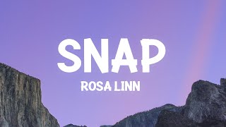 Rosa Linn  SNAP Lyrics [upl. by Milore]