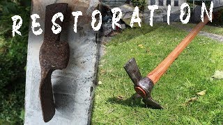 Pickaxe Mattock restoration [upl. by Azal]