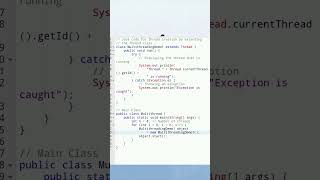 Multithreading in Java  simple example  answer to the multithreading question in interview [upl. by Eslek]