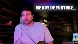 Vegetta anuncia su Retiro de Youtube ðŸ˜­ðŸ˜¢ [upl. by Oratnek]