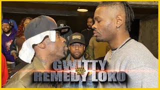 GWITTY VS REMEDY LOKO RAP BATTLE  RBE [upl. by Nwahsid]