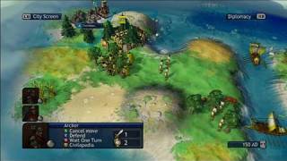 Sid Meiers Civilization Revolution Xbox 360 Gameplay [upl. by Eimia318]