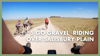 Salisbury Plain Gravel Ride  Red Flags High Winds amp Staying Upright  Gravel Bikes  Cycling Couple [upl. by Eeralih]