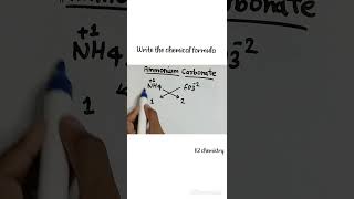 chemical formula of ammonium carbonate l ammonium carbonate formula l [upl. by Ecined]