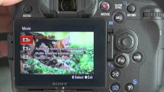 Sony A77 Video Features Review [upl. by Fattal]