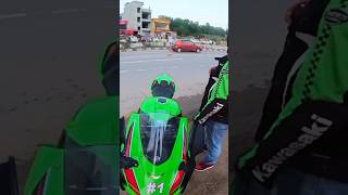 Kawasaki Ninja Zx10r got Sizzed 😭 [upl. by Doloritas]