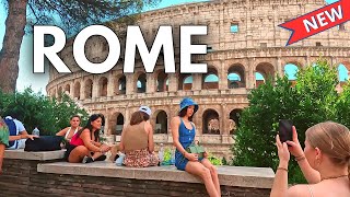 ROMA Italia 4K ✅ TOUR A PIE con HISTORIA SUBTITULADA  caminar por Italia [upl. by Etsyrk]