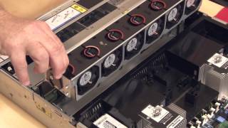 Lenovo ThinkSystem SR650 removing a front IO assembly [upl. by Wilow]