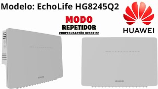 Como configurar GPON Huawei EchoLife HG8245Q2 como Access Point [upl. by Cence]