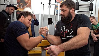 SCHOOLBOY VS 7x World Champion  ARM WRESTLING 2024 [upl. by Hailahk]