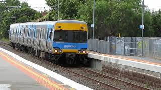 Train at North Williamstown station Melbourne VIC 08012012 [upl. by Luke345]