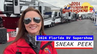 2024 Florida RV Supershow Sneak Peek [upl. by Paderna]