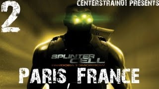 Splinter Cell  Pandora Tomorrow  Stealth Walkthrough Part 2  Paris France  CenterStrain01 [upl. by Suehtomit]