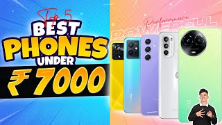 Top 5 Best Smartphone Under 7000 in February 2024  Best EntryLevel Phone Under 7000 in INDIA 2024 [upl. by Ethan9]