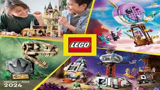 LEGO Catalogue 2024 Official US January  June [upl. by Akfir]