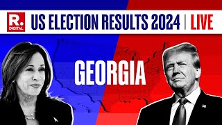 US Election Results 2024 LIVE Georgia Presidential Election 2024 Results  US Election 2024 [upl. by Yrogiarc]