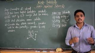 01 Introduction to NonAqueous Solvents [upl. by Pejsach]