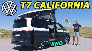 allnew VW Multivan T7 California  the ultimate compact camper van [upl. by Yetty]