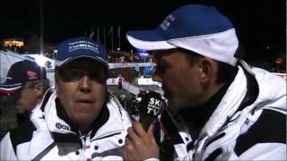 Analyse WM Skifliegen Vikersund  25022012 [upl. by Frechette]