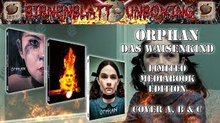 Unboxing  Orphan  Das Waisenkind  Mediabook  Cover ABC  Birnenblatt [upl. by Addiego518]