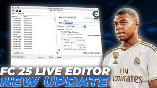 Fc 25 Live Editor  EA FC 25 Live Editor  Step By Step Tutorial Config  FC 25 Cheat Engine Career [upl. by Red]