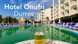 Hotel Onufri Durres Albania  wczasy All Inclusive wakacje autokarem samolotem oferta last minute [upl. by Myrah]