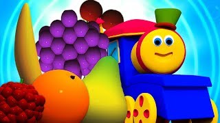 боб фрукты поезд  выучить названия фруктов на русском  детские видео  Bob Fruits Train [upl. by Oiludbo826]