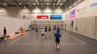 TV Lunkhofen Herren 3 vs Volley Schönenwerd 13012024 [upl. by Tnerual]