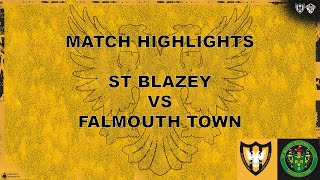 St Blazey VS Falmouth Town  Match Highlights [upl. by Mariejeanne]