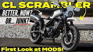 New 2023 Honda CL500  CL250 Scrambler Accessories amp Modifications  SCL500 [upl. by Rehpotsyrhc595]