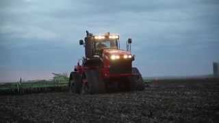 Versatile DeltaTrack model 450 pulling a cultivator [upl. by Dot]