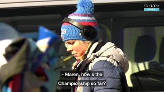 Maren Lundby er Verdensmester  World Champion [upl. by Airetas]