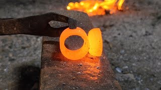 meking a marking knife  How to make a Amazing Knives Blacksmith [upl. by Akkin887]