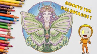 2 ASTUCES POUR BOOSTER TES COLORIAGES AU CRAYON DE COULEUR [upl. by Stearne753]