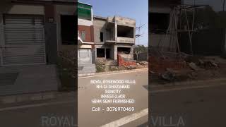 royal rosewood villa  NH24 ghaziabad suncity  Best investment  minimum 26cr  4BHK 294sqyd [upl. by Eiramesor]