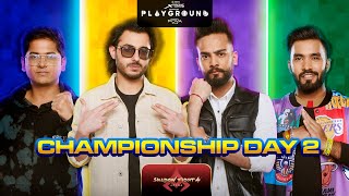 Playground 3 Championship Day 2  Shadow Fight  CarryMinati Elvish Yadav Techno Gamerz Mortal [upl. by Chitkara337]