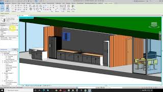 Crear mesadas y muebles para la cocina en Revit [upl. by Joann337]