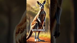 Kangaroo vs Wallaroo Outback Giants Clash [upl. by Goar]