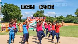 Sandese Aate Hain Border song  Lezim dance  Vidvas school students Tirupati [upl. by Bruning912]