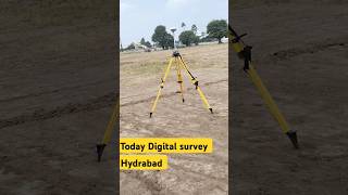 Digital land survey in Telangana shortfeed survey [upl. by Grizelda]